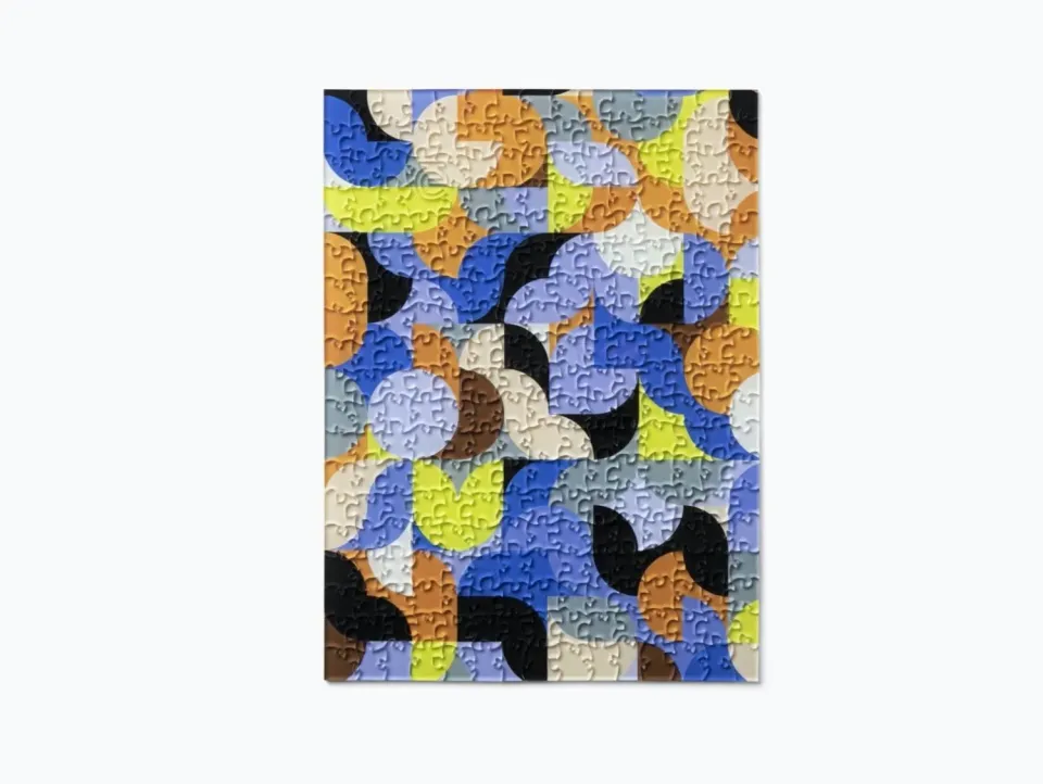 Eklektik Pieces Geo Bloom puzzle 285 piese 29x39 cm floral