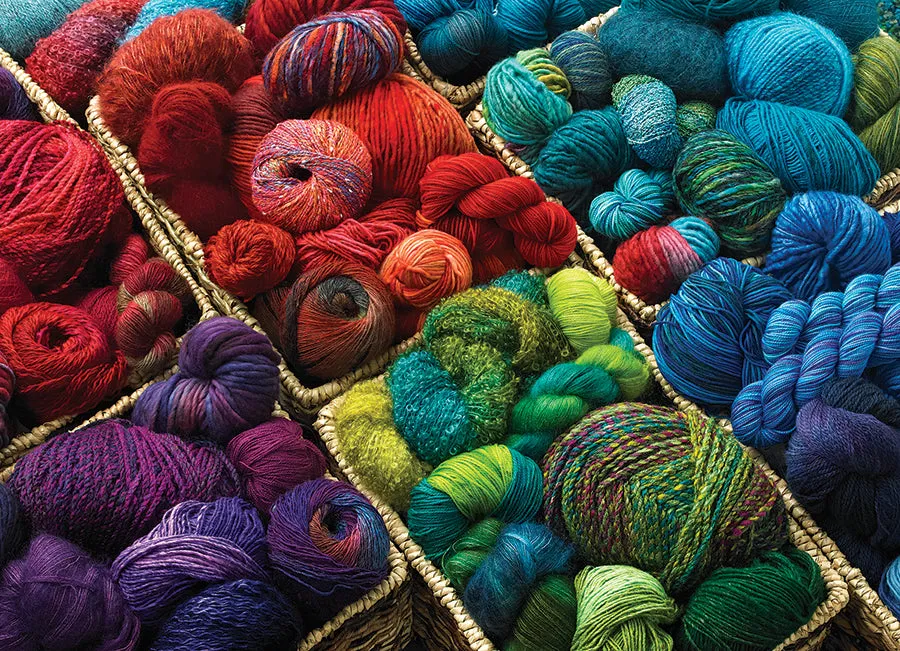 Cobble Hill Plenty of Yarn puzzle 1000 piese ghemuri