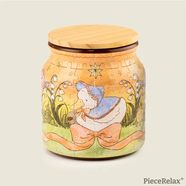PieceRelax Dreamy Duck BB1050 puzzle 3D borcan lemn