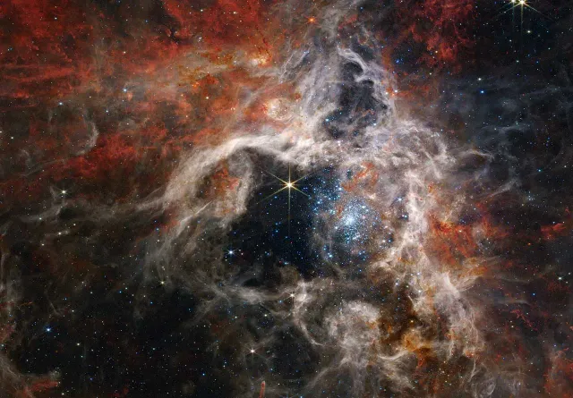 Mosaic Puzzles Cosmic Tarantula puzzle lemn 1000 piese spatiu