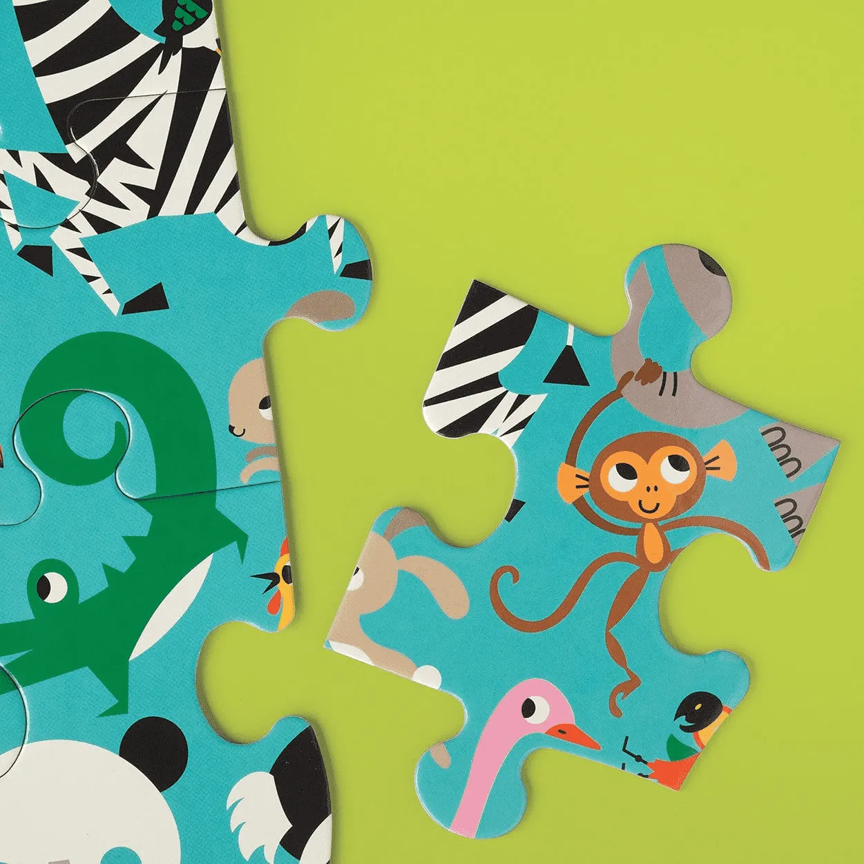 Mudpuppy Animals of the World puzzle podea 25 piese
