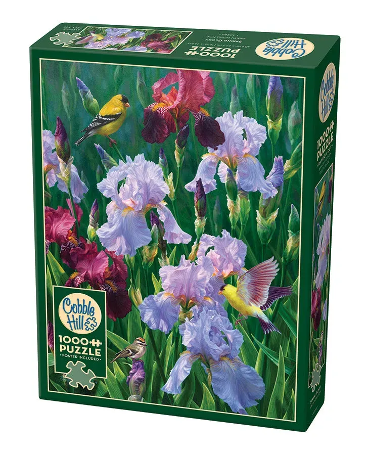 Cobble Hill Spring Glory puzzle 1000 piese cu irisi