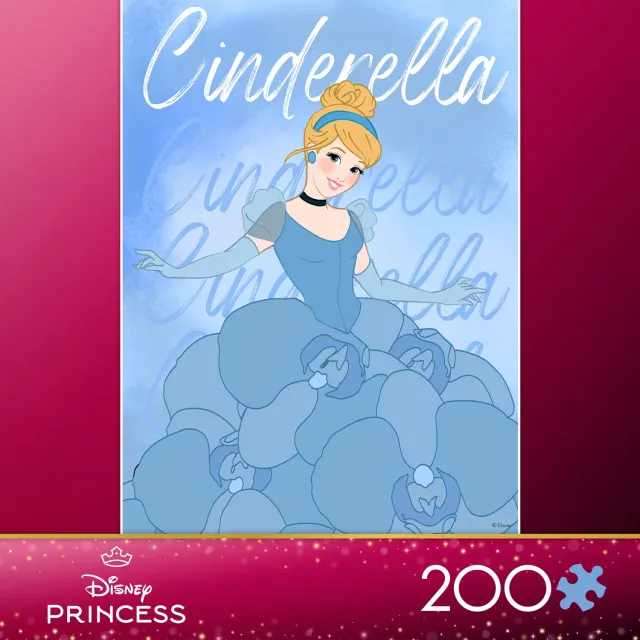 Disney Princess Cinderella puzzle 200 piese copii 8+