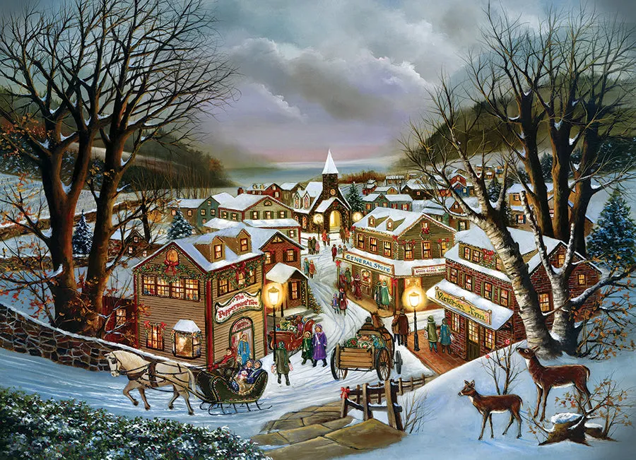 Cobble Hill I Remember Christmas puzzle 1000 piese nostalgic