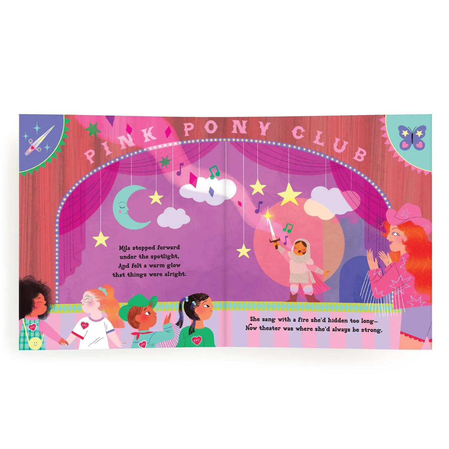 Mudpuppy Pink Pony Club carte povesti 32 pagini 4+ ani