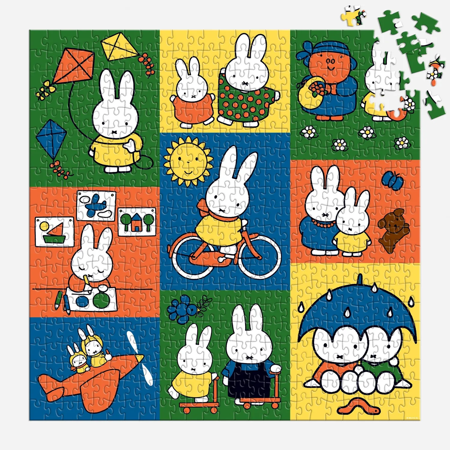 Mudpuppy Miffy and Friends puzzle 500 piese 50x50 cm