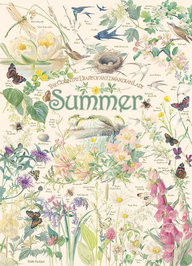 Cobble Hill Country Diary Summer puzzle 1000 piese vara