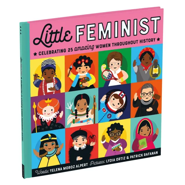 Mudpuppy Little Feminist carte copii 52 pagini copertată