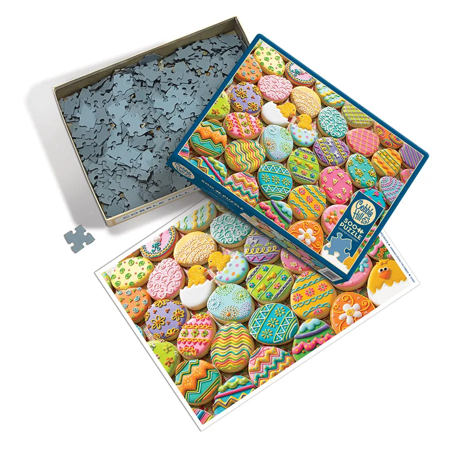 Cobble Hill Easter Cookies puzzle 500 piese fursecuri