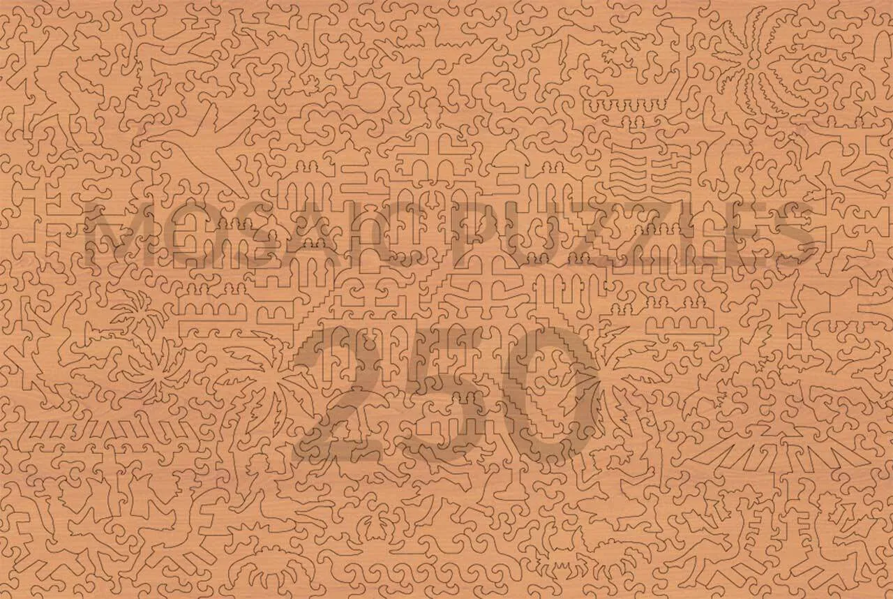 Mosaic Puzzles Morning View Santorini puzzle 100 piese Grecia
