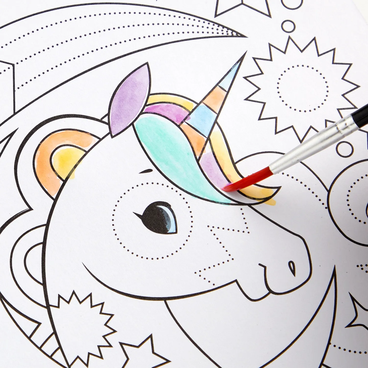 Mudpuppy Unicorn Dreams kit pictura 10 planse