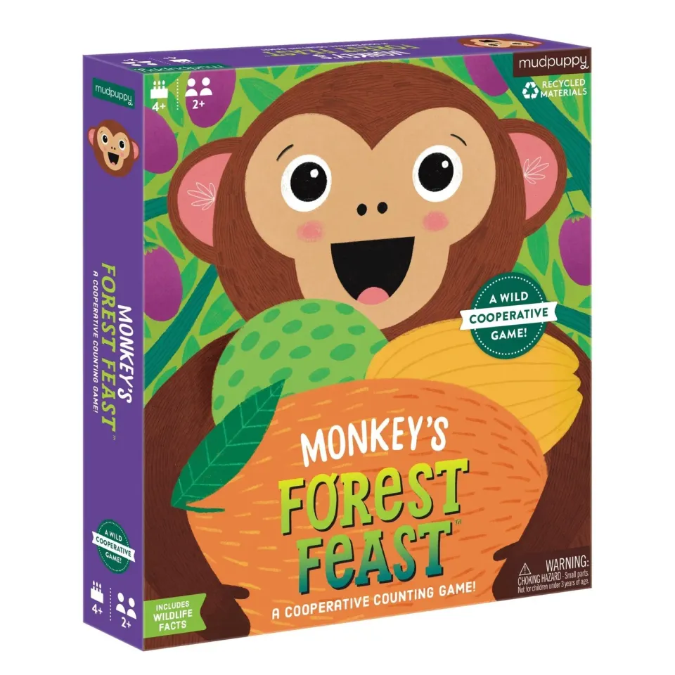 Mudpuppy Monkey's Forest Feast joc societate cooperativ padure