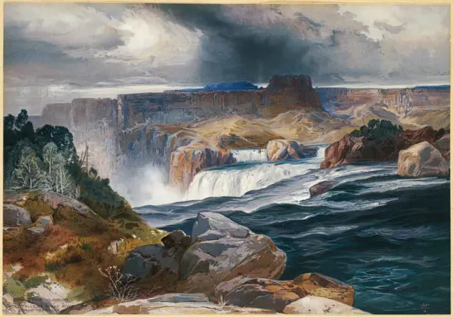Mosaic Puzzles Snake River Thomas Moran puzzle lemn 500 piese