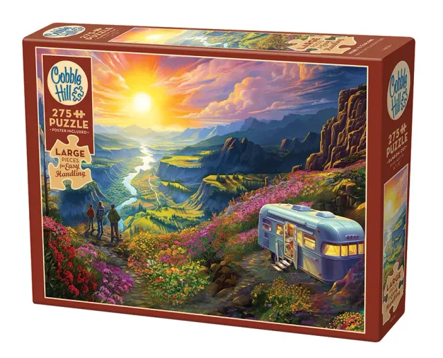 Cobble Hill More to Explore puzzle 275 piese camper