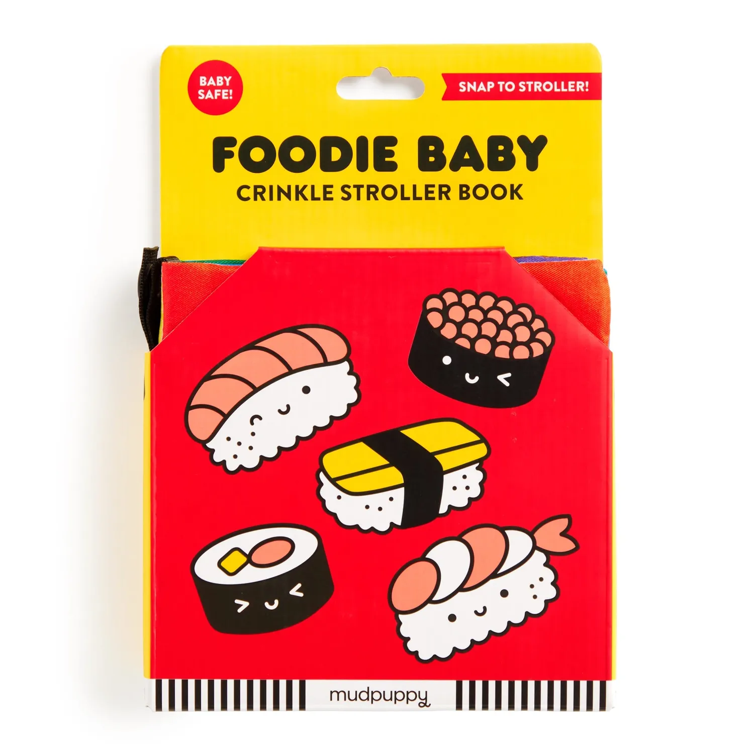 Mudpuppy Foodie Baby carte bebelusi textila fosnitoare