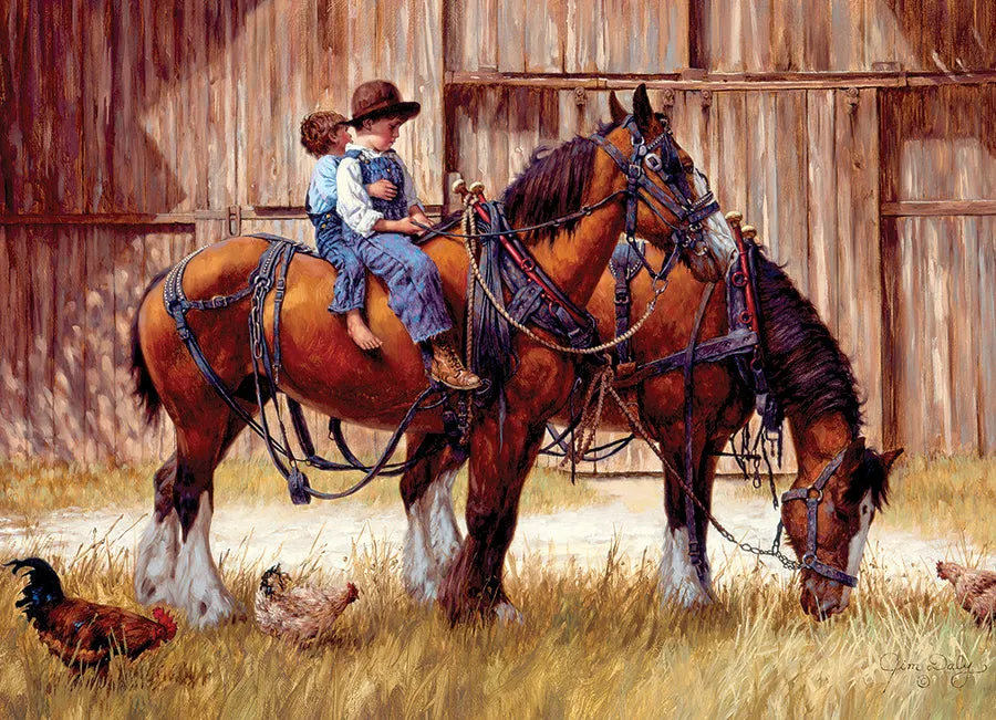 Cobble Hill Back to the Barn puzzle 1000 piese ferma