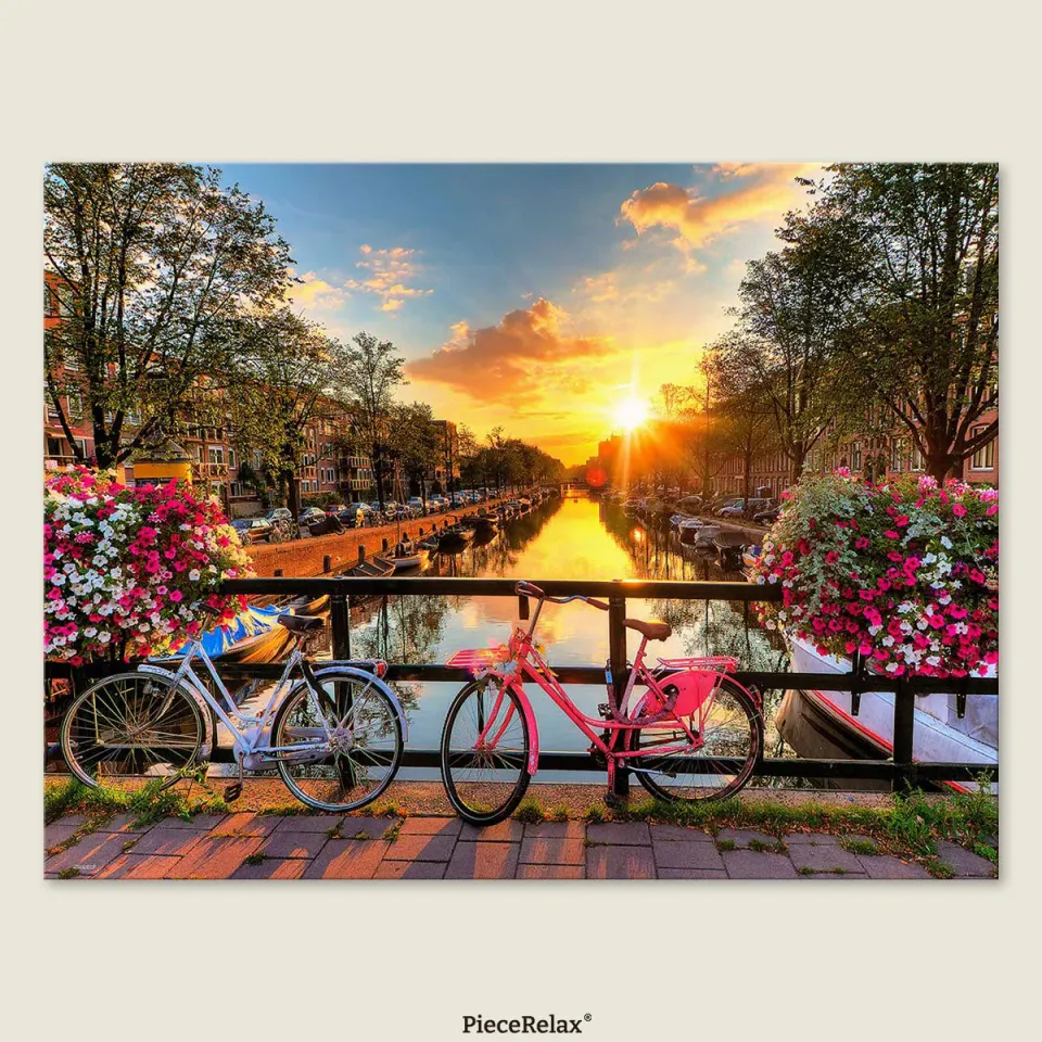 PieceRelax PieceClicks Sunrise Amsterdam puzzle U1138 504 piese
