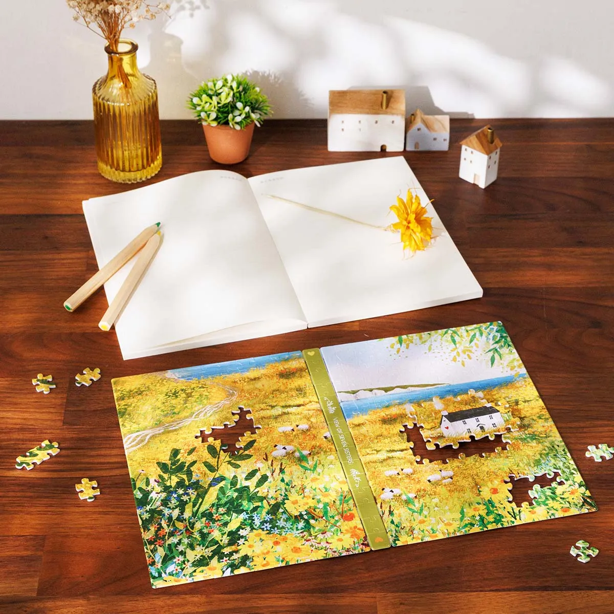 PieceRelax View of Seven Sisters YA1079 puzzle jurnal A5