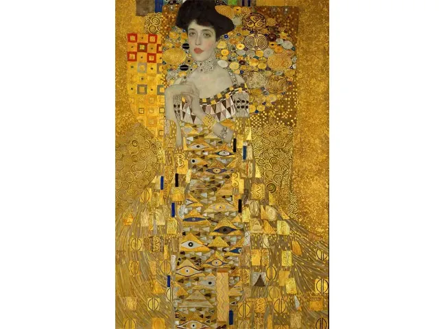 Mosaic Puzzles Portrait of Adele Bloch puzzle lemn 1000 piese arta