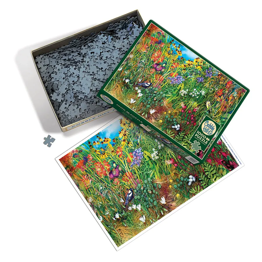 Cobble Hill Prairie Grass puzzle 1000 piese flori