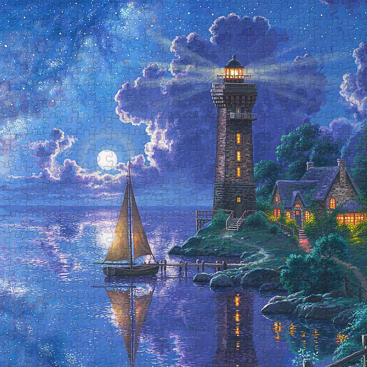 PieceRelax U1042 puzzle 1000 piese Light of Peace 63x48cm