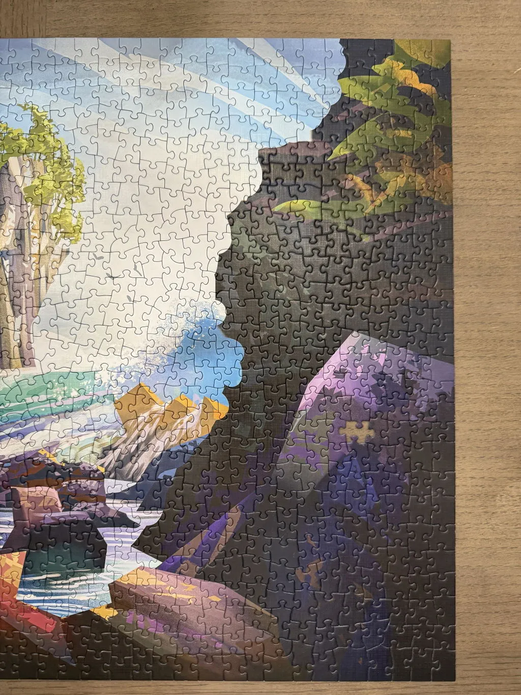 Cobble Hill Coastal Waves puzzle 1000 piese ocean