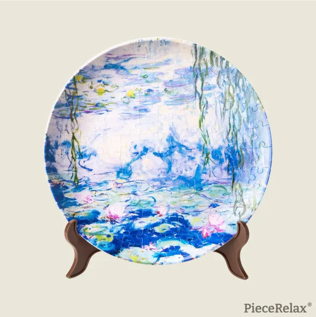 PieceRelax Nympheas PL1006 puzzle farfurie decorativa