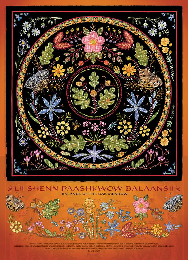 Cobble Hill Lii Shenn puzzle 1000 piese floral