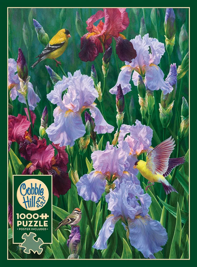 Cobble Hill Spring Glory puzzle 1000 piese cu irisi