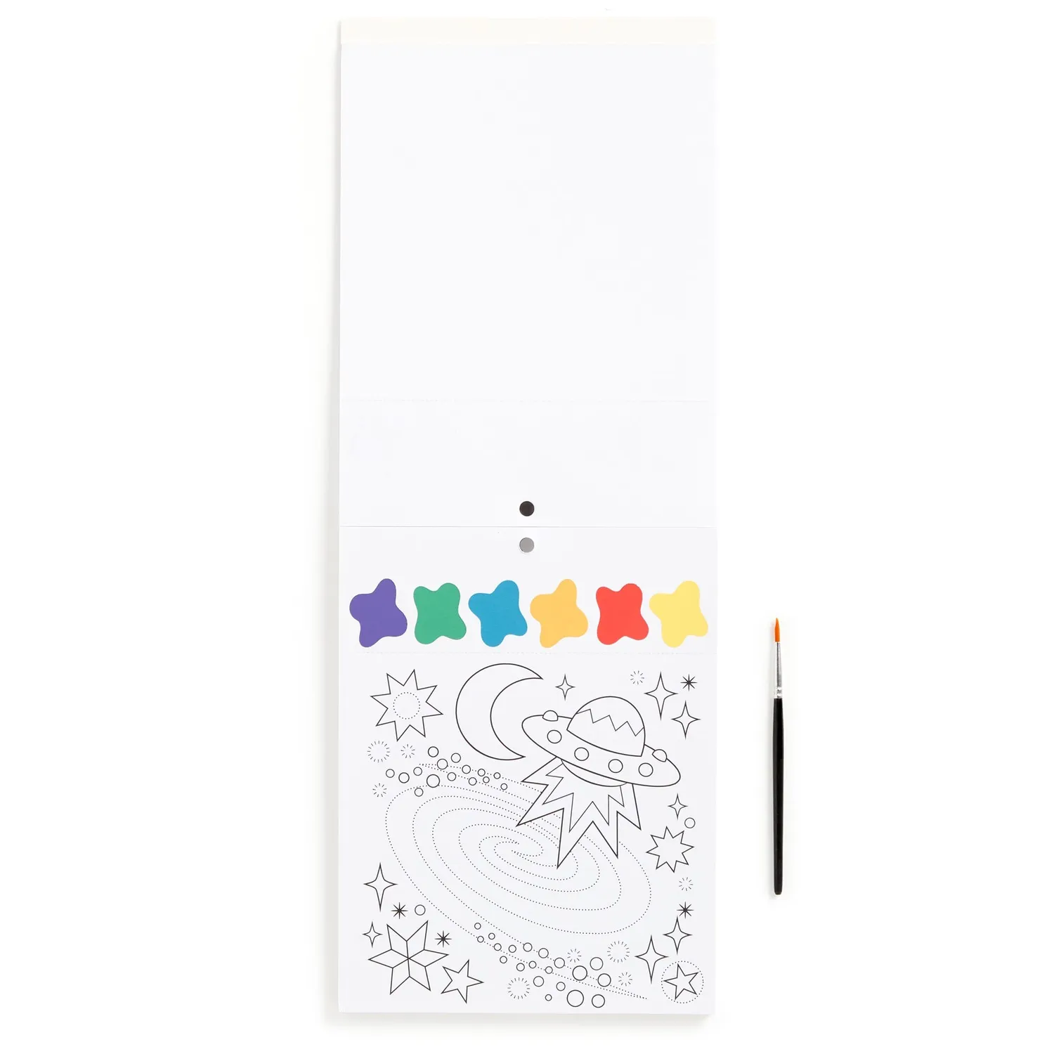 Mudpuppy Cosmic Space kit pictură acuarelă 10 carduri