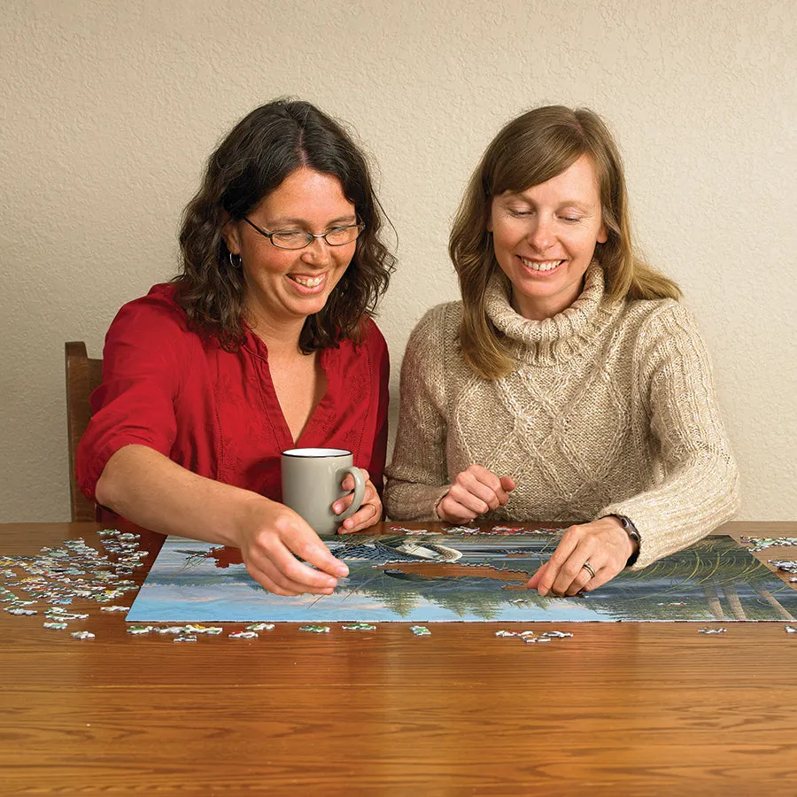 Cobble Hill Common Loons puzzle 1000 piese lac