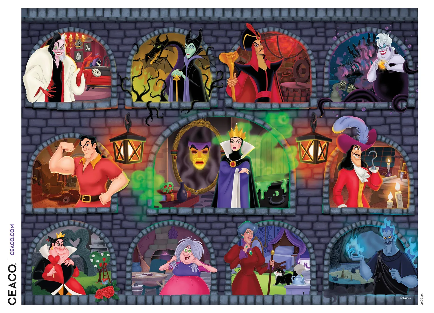Ceaco Villains Underground puzzle 1500 piese colaj
