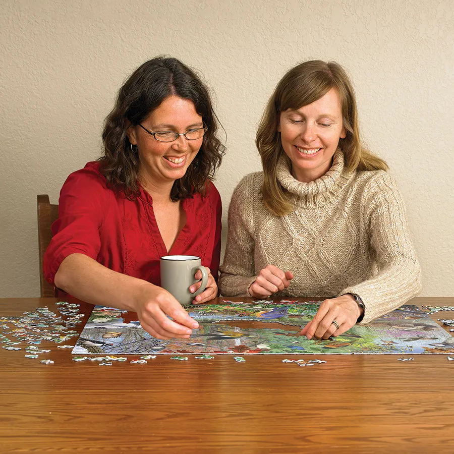 Cobble Hill Birds of the Season puzzle 1000 piese pasari