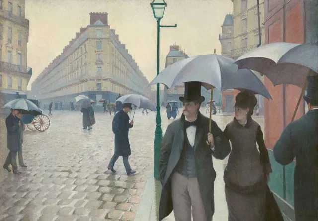 Mosaic Puzzles Paris Street Rainy Day puzzle lemn 500 piese artă