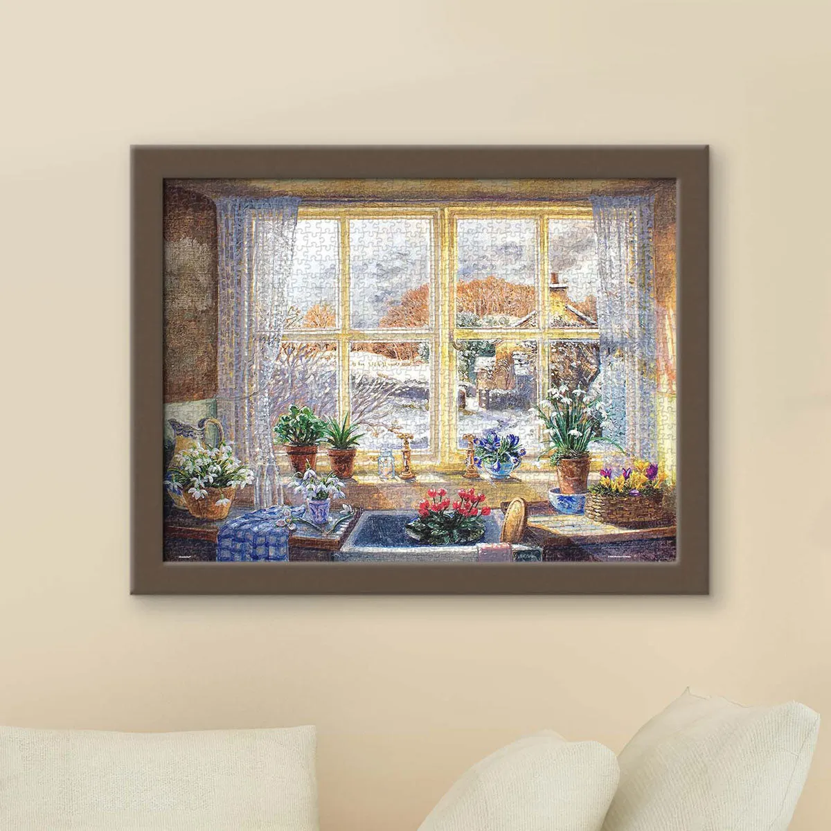 PieceRelax PieceClicks Unexpected Snowfall U1135 puzzle 1008 piese iarnă