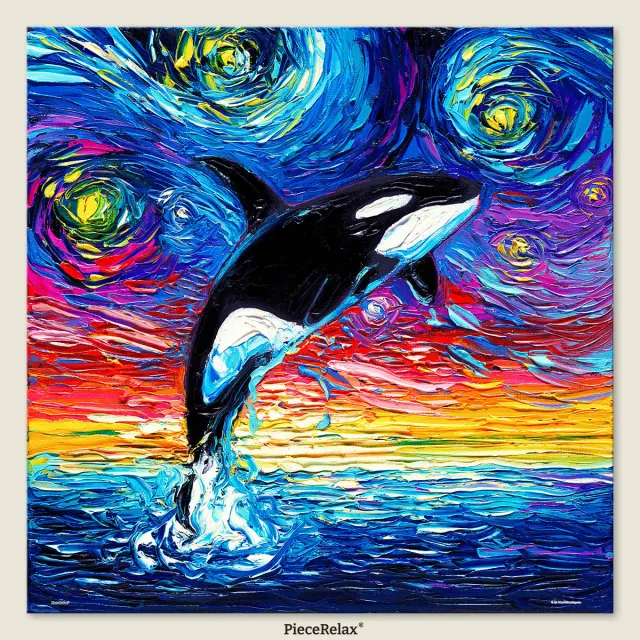 PieceRelax Orca Night U1101 puzzle 750 piese ocean