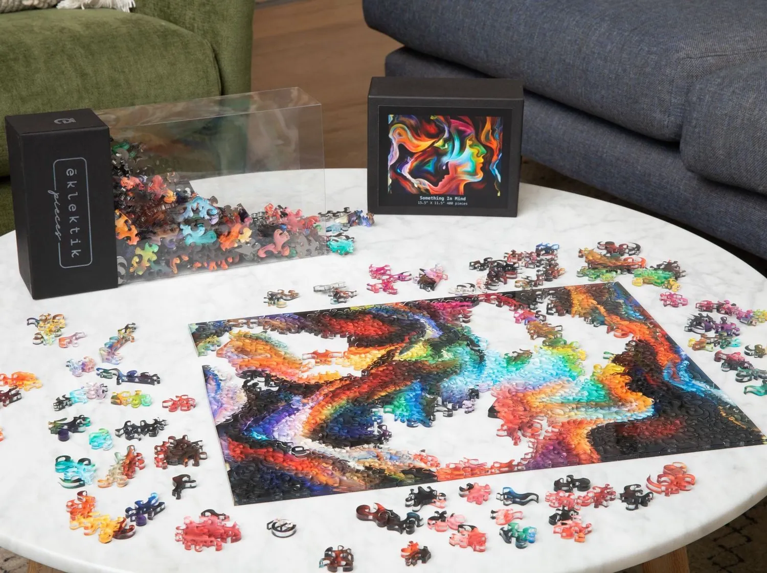 Eklektik Pieces Something in Mind puzzle 400 piese abstract