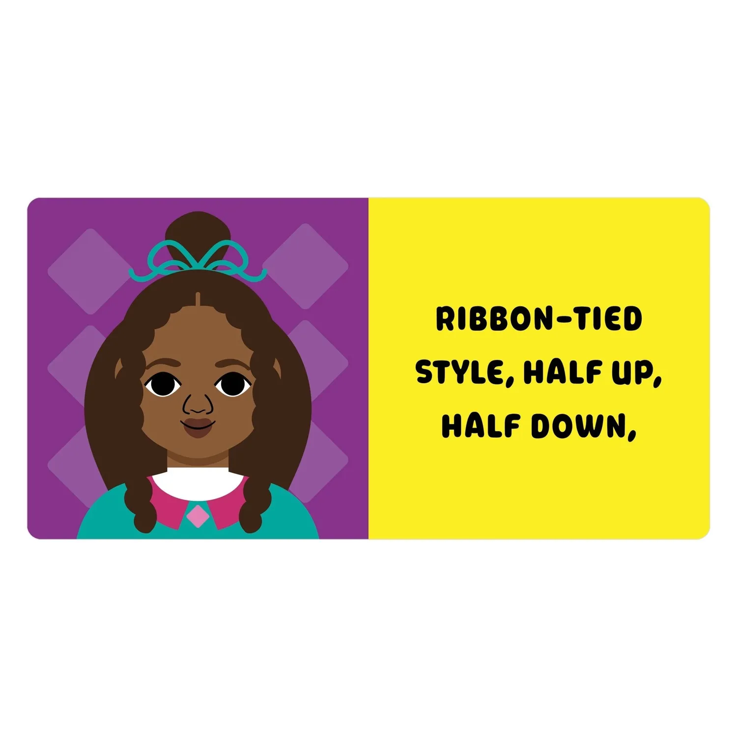 Mudpuppy My Hair My Crown carte cartonată oglindă 2+ ani