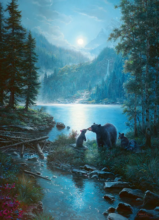 Cobble Hill Bear Night puzzle 1000 piese natura