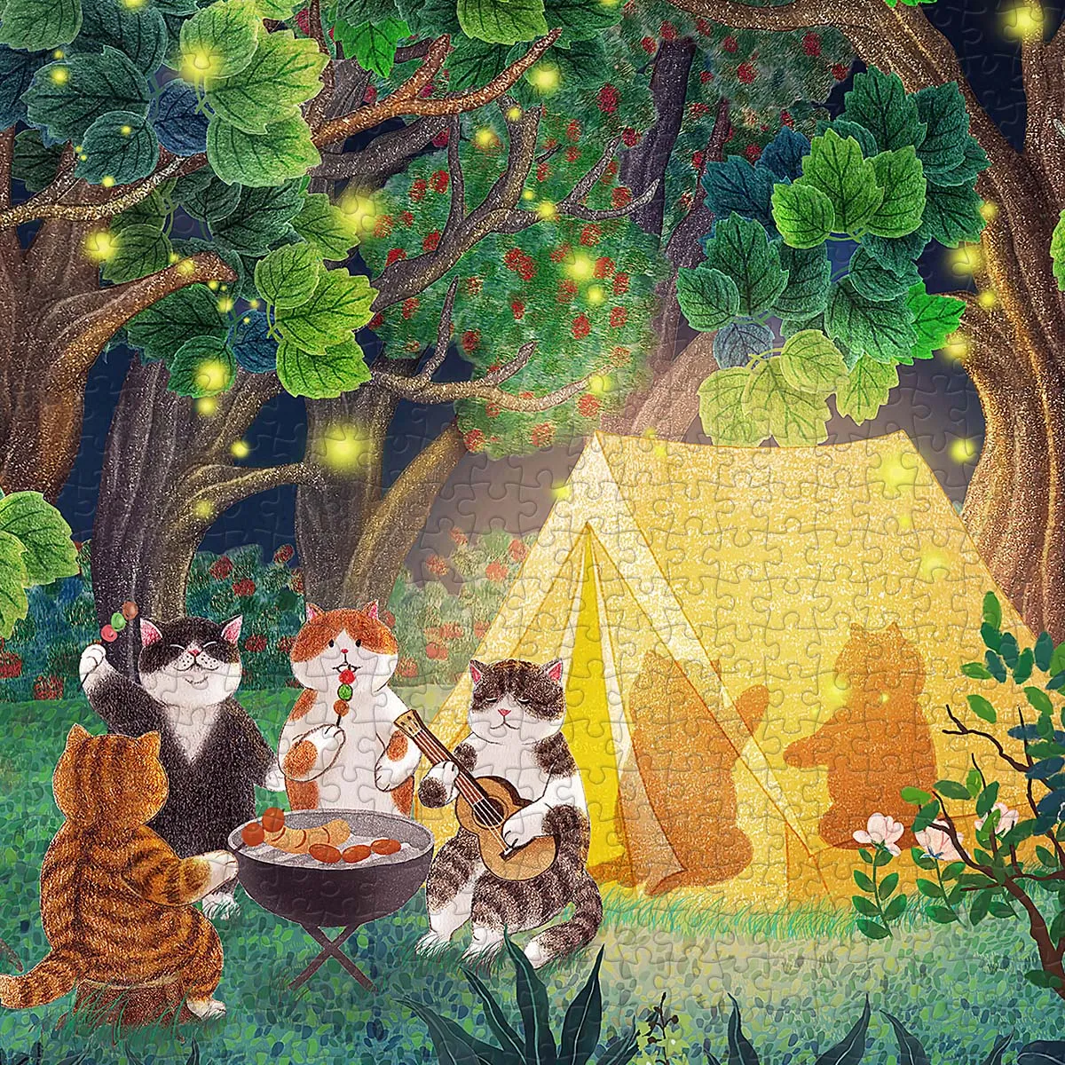 PieceRelax PieceClicks U1057 Camping Holiday puzzle 1008 piese