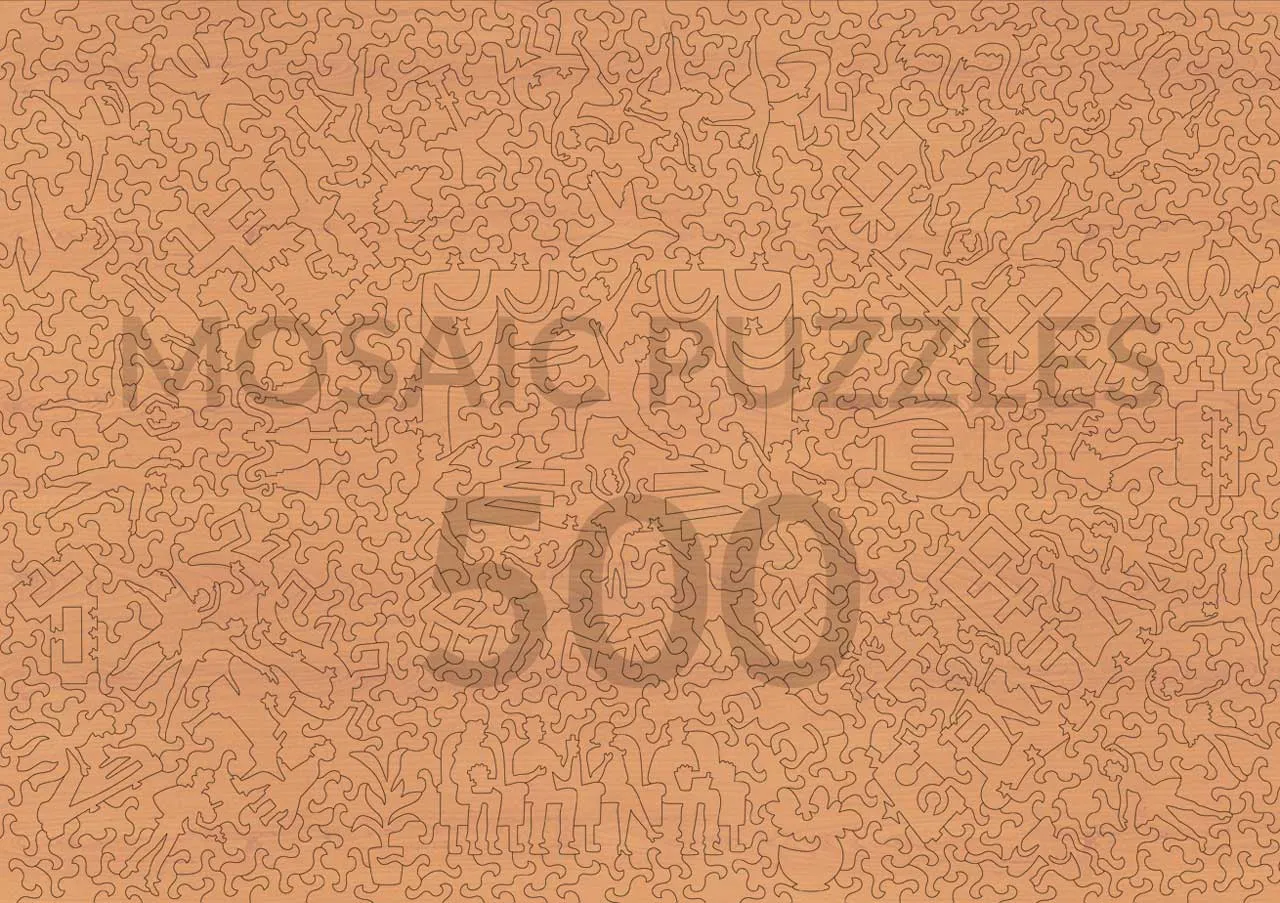 Mosaic Puzzles Dance Class Degas puzzle 500 piese balet