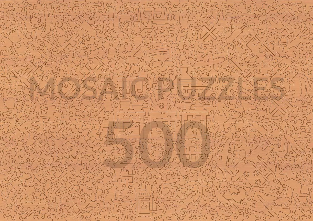 Mosaic Puzzles The Secret Recipe puzzle lemn 1000 piese colaj