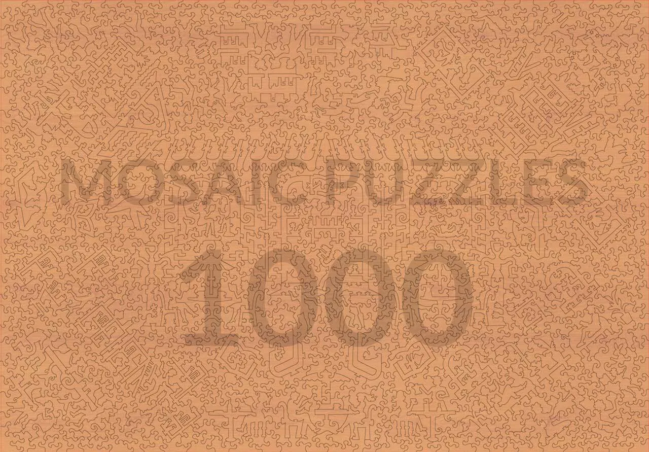 Mosaic Cozy Afternoon puzzle lemn 500 piese iarna