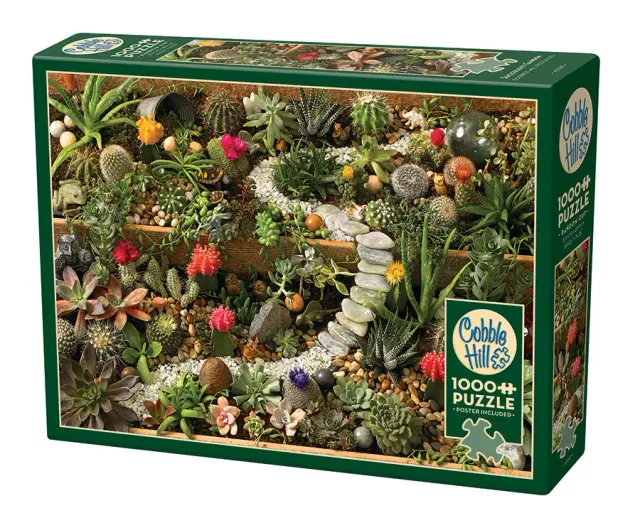 Cobble Hill Succulent Garden puzzle 1000 piese suculente