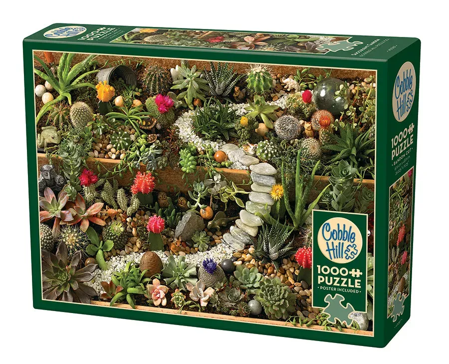 Cobble Hill Succulent Garden puzzle 1000 piese suculente