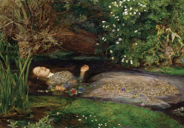 Mosaic Puzzles Ophelia Millais puzzle lemn 500 piese arta