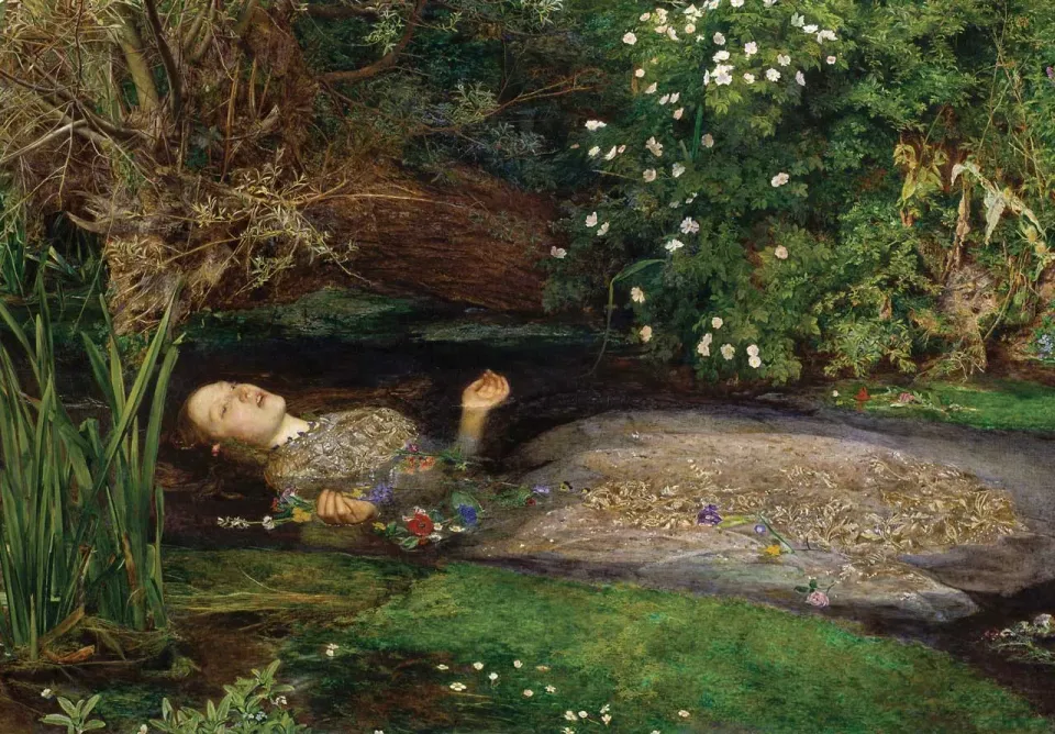 Mosaic Puzzles Ophelia Millais puzzle lemn 500 piese arta