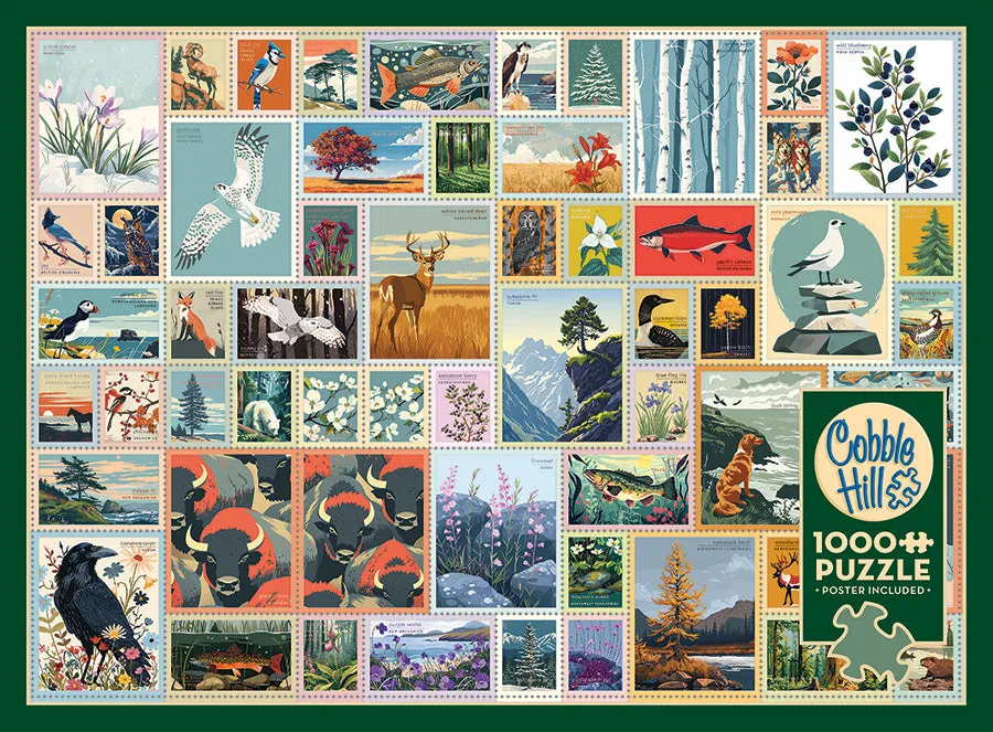 Cobble Hill Emblems of Canada puzzle 1000 piese colaj