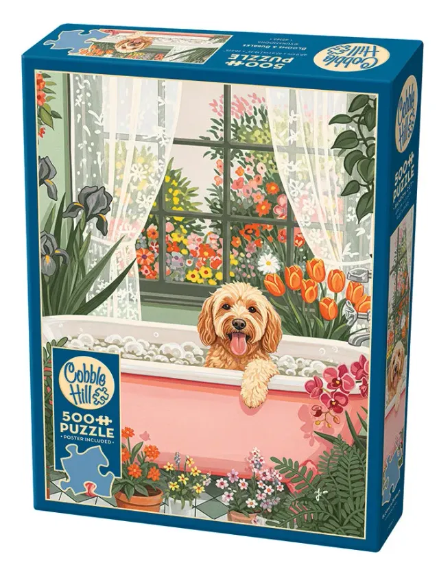 Cobble Hill Bloom and Bubbles puzzle 500 piese catel
