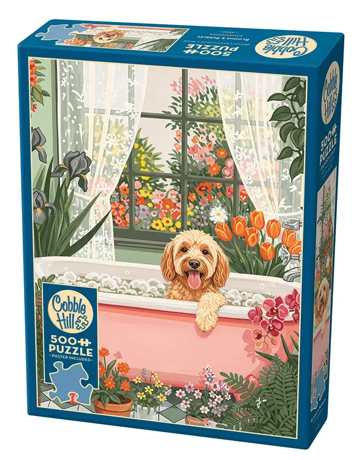 Cobble Hill Bloom and Bubbles puzzle 500 piese catel